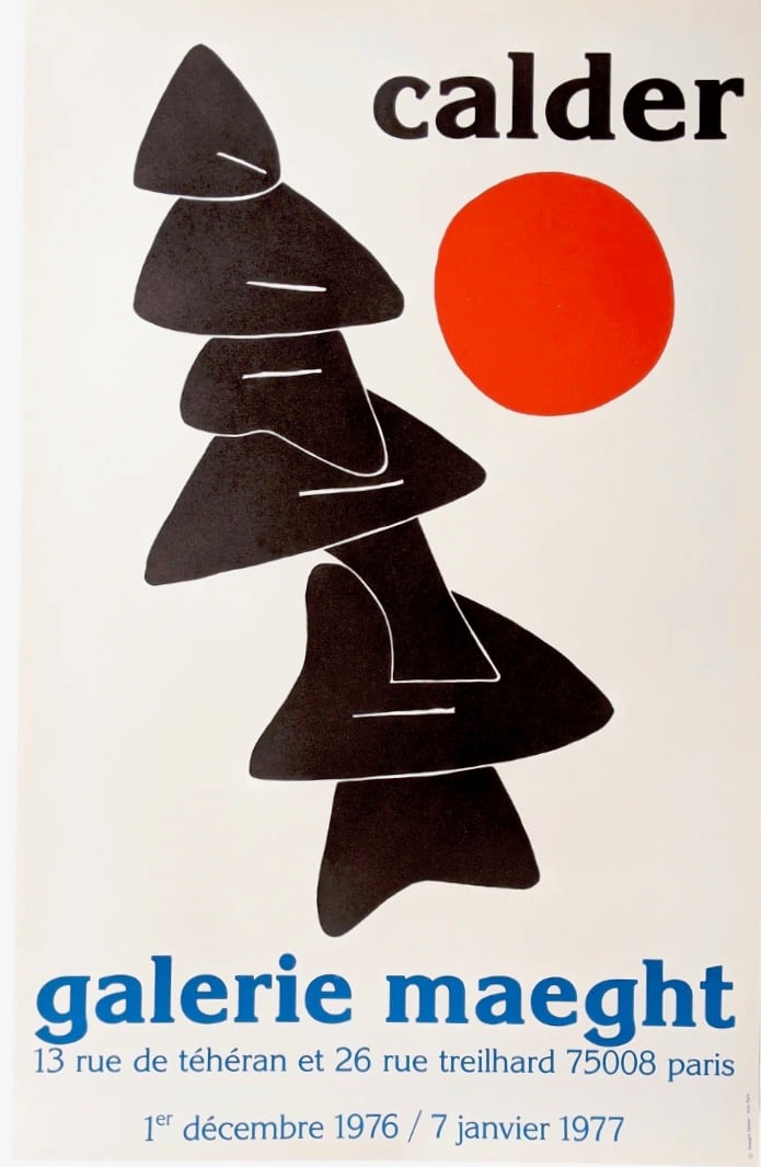 alexander calder / galerie marght / poster 120 | twentieth century